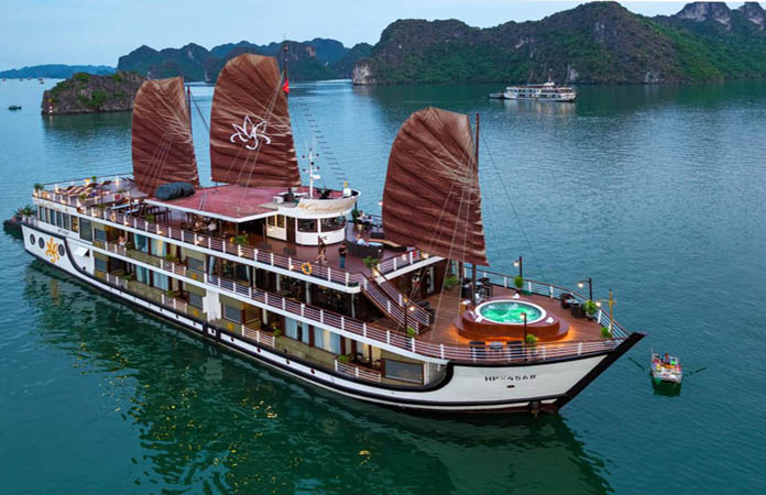 Khách sạn du thuyền Cát Bà - Du thuyền Orchid