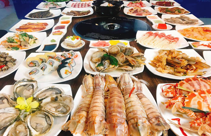 Nhà hàng buffet hải sản Hải Phòng - Buffet hải sản Ngon Seamen