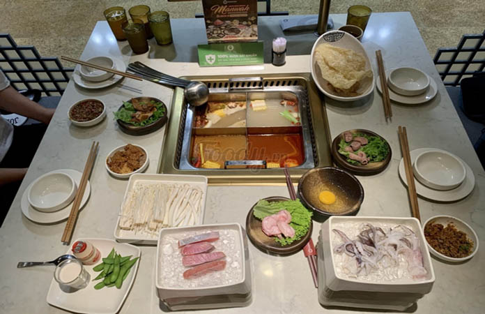 Nhà hàng buffet ở Quận 2 - ManWah - Taiwanese Hotpot